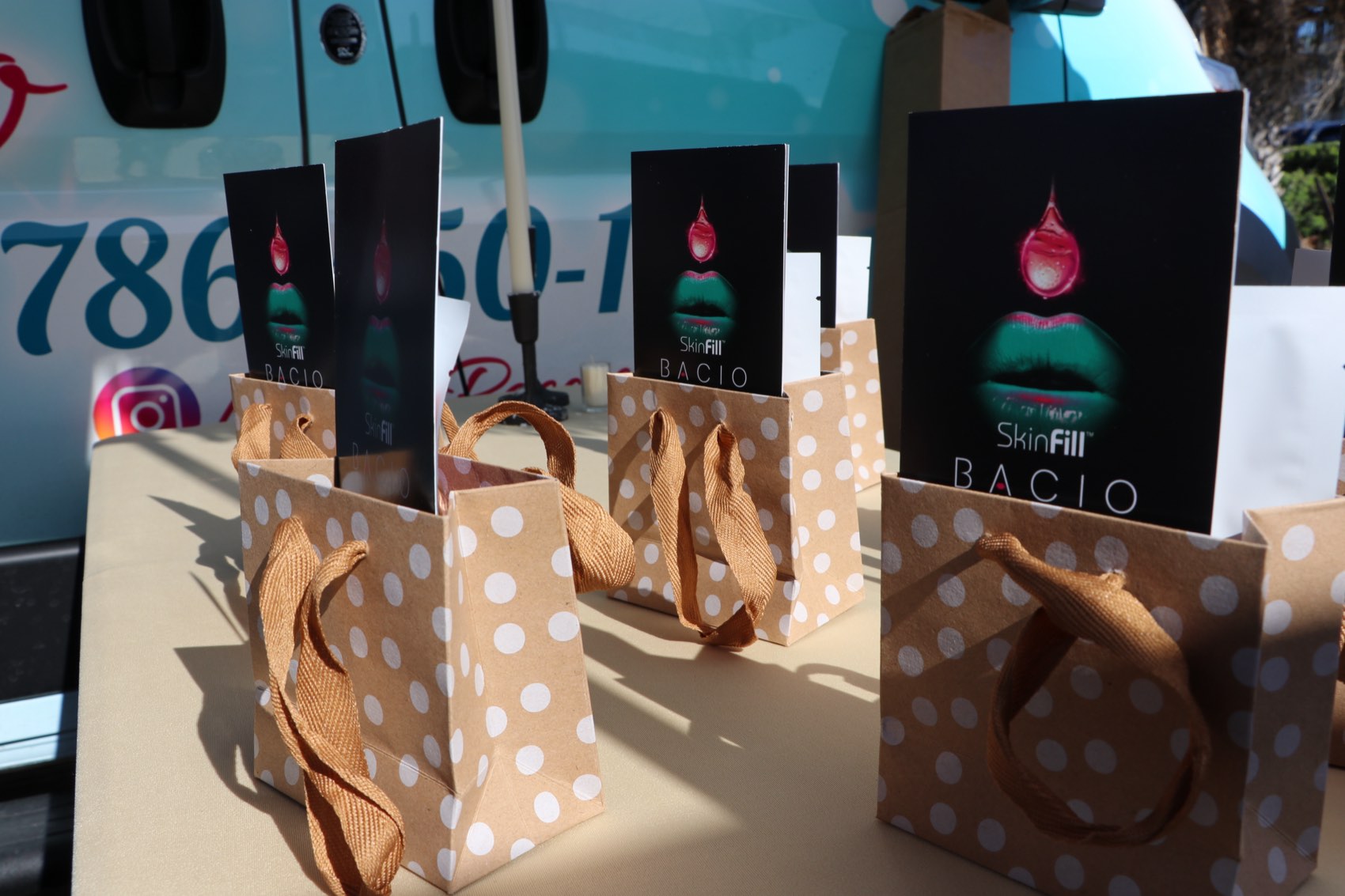A beauty brand event at LUMA